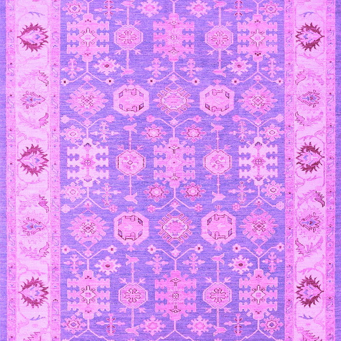 Machine Washable Persian Purple Traditional Area Rugs, wshtr1793pur