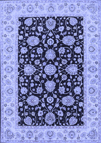 Oriental Blue Traditional Rug, tr1794blu