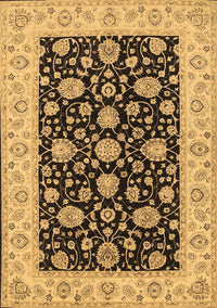Oriental Brown Traditional Rug, tr1794brn