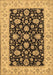 Oriental Brown Traditional Rug, tr1794brn