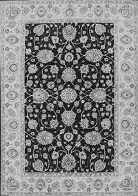Oriental Gray Traditional Rug, tr1794gry