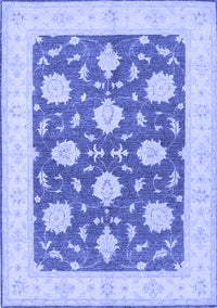 Oriental Blue Traditional Rug, tr1795blu