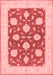 Oriental Red Traditional Area Rugs