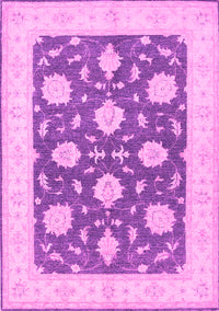 Oriental Pink Traditional Rug, tr1795pnk