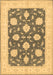 Oriental Brown Traditional Rug, tr1795brn