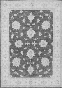 Oriental Gray Traditional Rug, tr1795gry