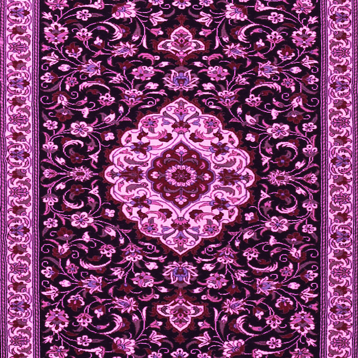 Medallion Pink Traditional Rug, tr1797pnk