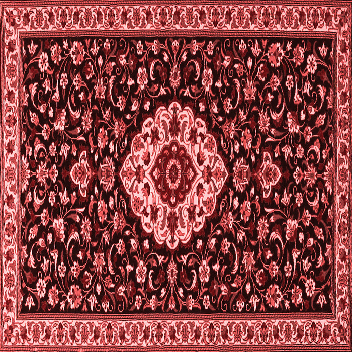 Medallion Red Traditional Rug, tr1797red