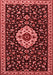 Medallion Red Traditional Area Rugs