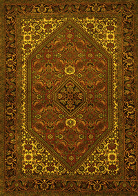 Persian Yellow Traditional Rug, tr1798yw