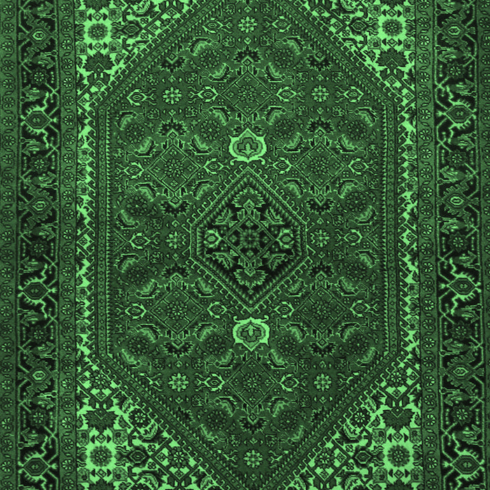Persian Emerald Green Traditional Rug, tr1798emgrn