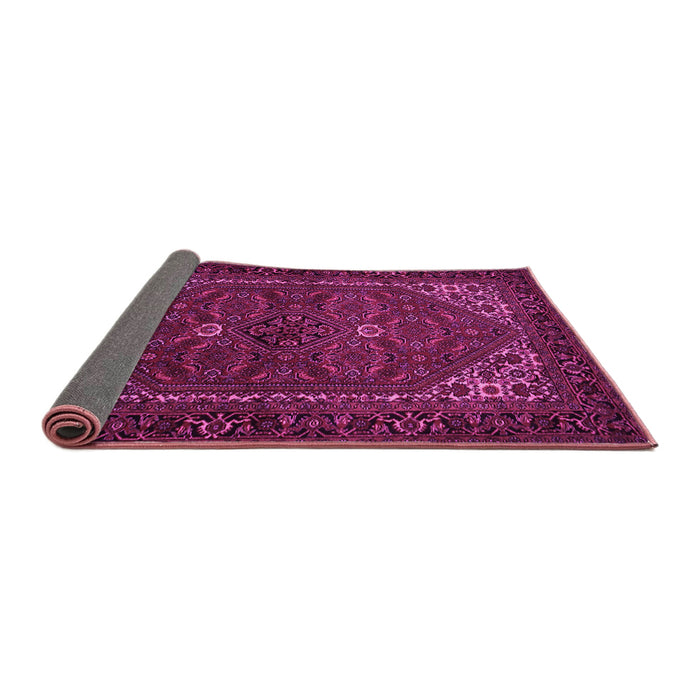Sideview of Persian Pink Traditional Rug, tr1798pnk