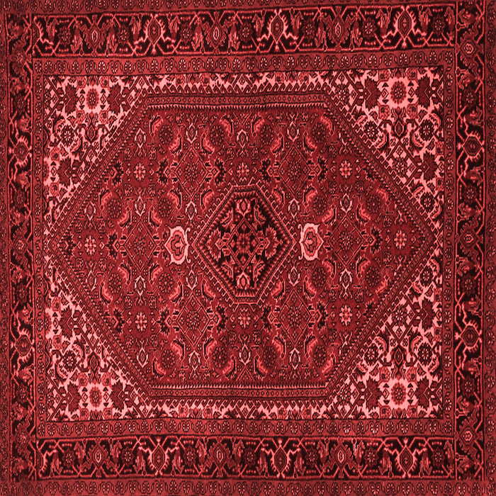 Machine Washable Persian Red Traditional Rug, wshtr1798red