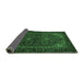 Sideview of Persian Emerald Green Traditional Rug, tr1798emgrn