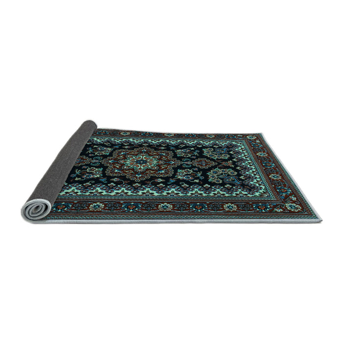 Sideview of Persian Light Blue Traditional Rug, tr1799lblu