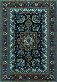 Persian Light Blue Traditional Rug, tr1799lblu