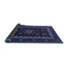 Sideview of Persian Blue Traditional Rug, tr1799blu