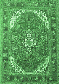 Persian Emerald Green Traditional Rug, tr179emgrn