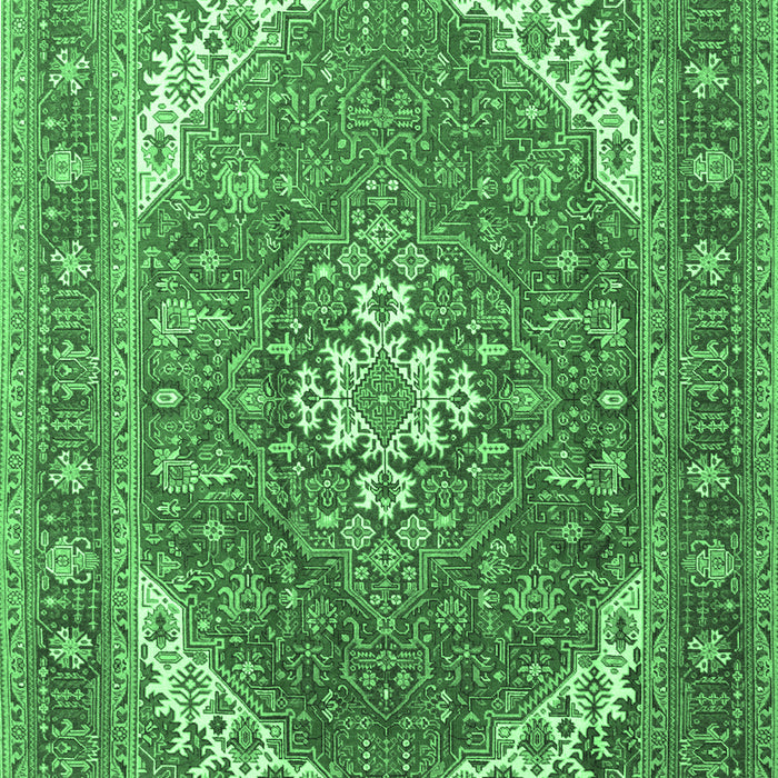 Persian Emerald Green Traditional Rug, tr179emgrn