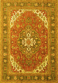 Persian Yellow Traditional Rug, tr179yw