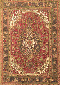 Persian Brown Traditional Rug, tr179brn