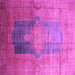 Square Medallion Pink Traditional Rug, tr17pnk