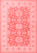 Oriental Red Traditional Area Rugs