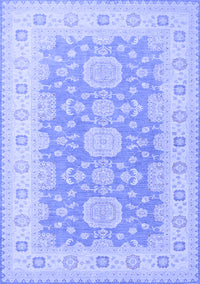 Oriental Blue Traditional Rug, tr1800blu