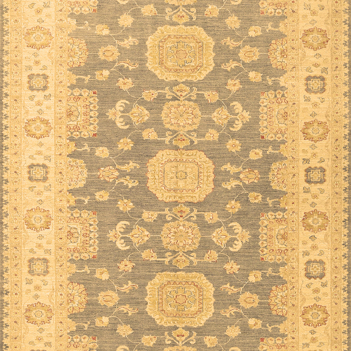 Machine Washable Oriental Brown Traditional Rug, wshtr1800brn