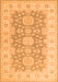 Oriental Orange Traditional Rug, tr1800org