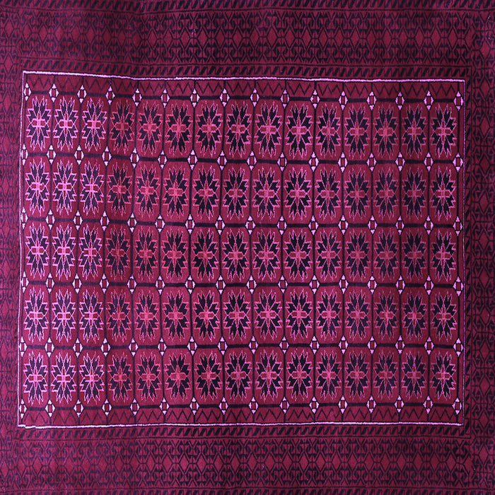 Square Persian Purple Traditional Rug, tr1801pur