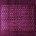Square Persian Purple Traditional Rug, tr1801pur