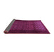 Sideview of Persian Purple Traditional Rug, tr1801pur