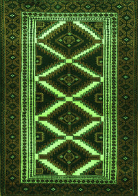 Persian Green Traditional Rug, tr1802grn