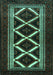 Persian Turquoise Traditional Rug, tr1802turq