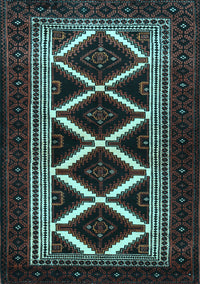Persian Light Blue Traditional Rug, tr1802lblu