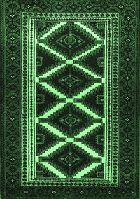 Persian Emerald Green Traditional Rug, tr1802emgrn