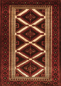 Persian Orange Traditional Rug, tr1802org