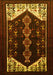 Machine Washable Persian Yellow Traditional Rug, wshtr1803yw