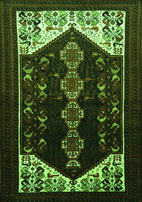 Persian Green Traditional Rug, tr1803grn