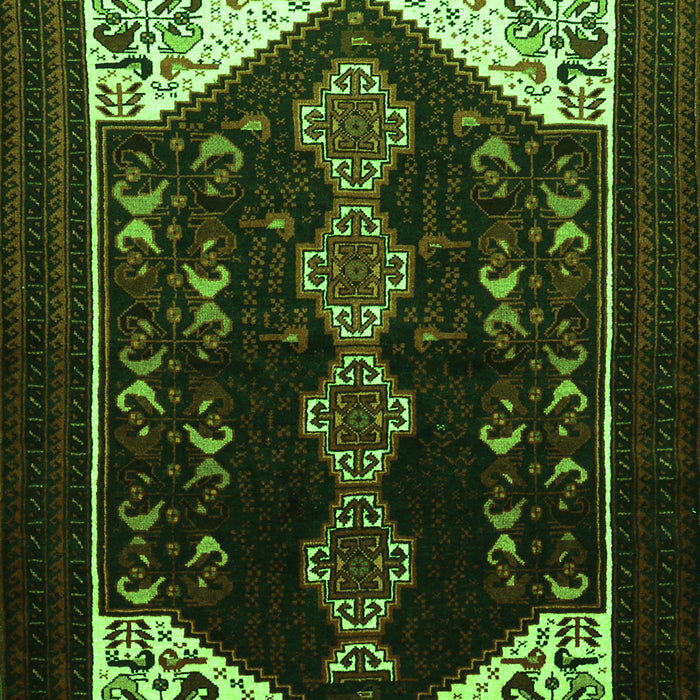 Persian Green Traditional Rug, tr1803grn