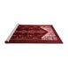 Traditional Red Washable Rugs