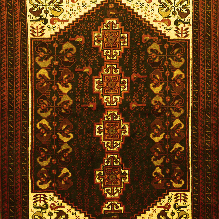Persian Yellow Traditional Rug, tr1803yw