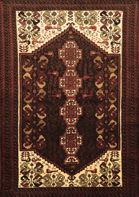 Persian Brown Traditional Rug, tr1803brn