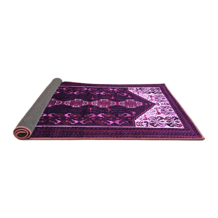 Sideview of Persian Purple Traditional Rug, tr1803pur