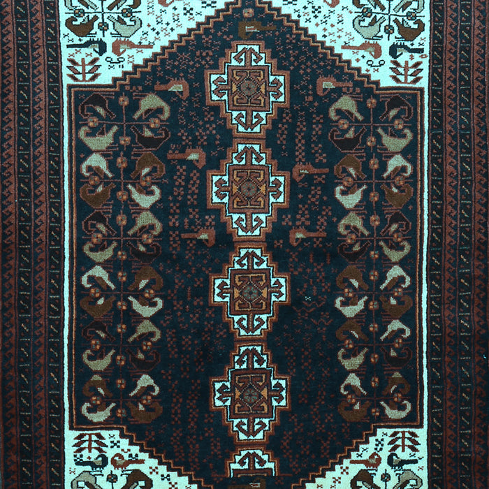 Persian Light Blue Traditional Rug, tr1803lblu