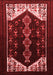 Persian Red Traditional Area Rugs