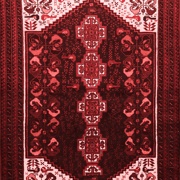 Persian Red Traditional Area Rugs