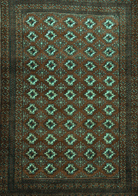 Persian Turquoise Traditional Rug, tr1805turq