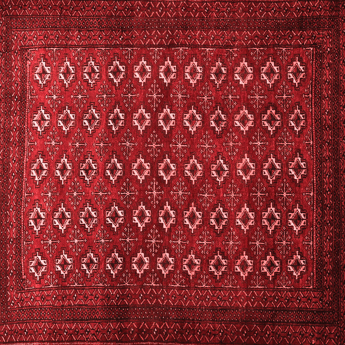 Machine Washable Persian Red Traditional Rug, wshtr1805red